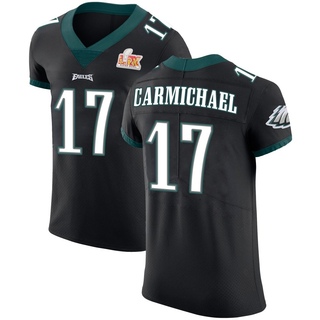 Elite Harold Carmichael Men's Philadelphia Eagles Alternate Vapor Untouchable Super Bowl LIX Jersey - Black