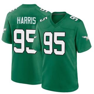 Game Charles Harris Men's Philadelphia Eagles Kelly Alternate Jersey - Green
