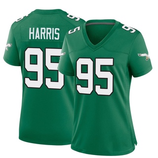 Game Charles Harris Women's Philadelphia Eagles Kelly Alternate Jersey - Green