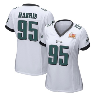 Game Charles Harris Women's Philadelphia Eagles Super Bowl LIX Jersey - White