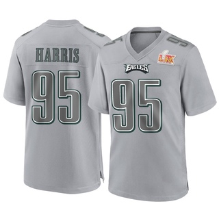 Game Charles Harris Youth Philadelphia Eagles Atmosphere Fashion Super Bowl LIX Jersey - Gray
