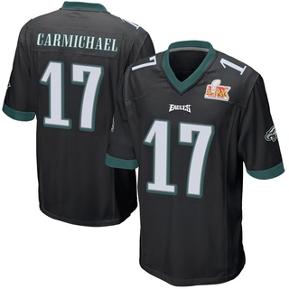 Game Harold Carmichael Men's Philadelphia Eagles Alternate Super Bowl LIX Jersey - Black