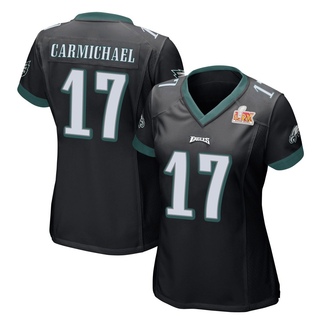 Game Harold Carmichael Women's Philadelphia Eagles Alternate Super Bowl LIX Jersey - Black