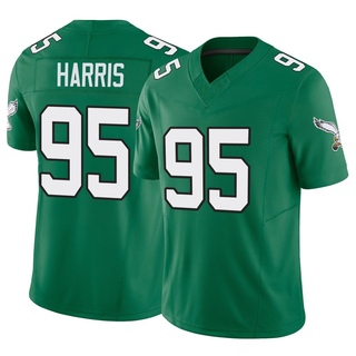 Limited Charles Harris Men's Philadelphia Eagles Kelly Alternate Vapor F.U.S.E. Jersey - Green