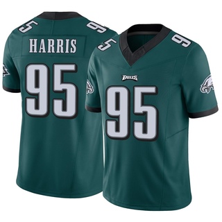 Limited Charles Harris Men's Philadelphia Eagles Vapor F.U.S.E. Jersey - Green