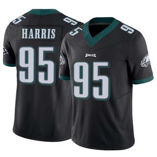 Limited Charles Harris Youth Philadelphia Eagles Vapor F.U.S.E. Jersey - Black