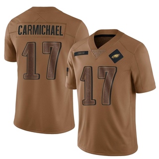 Limited Harold Carmichael Men's Philadelphia Eagles 2023 Salute To Service Jersey - Brown