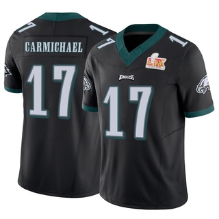 Limited Harold Carmichael Men's Philadelphia Eagles Vapor F.U.S.E. Super Bowl LIX Jersey - Black