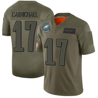 Limited Harold Carmichael Youth Philadelphia Eagles 2019 Salute to Service Jersey - Camo
