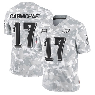 Limited Harold Carmichael Youth Philadelphia Eagles 2024 Salute to Service Jersey - Arctic Camo